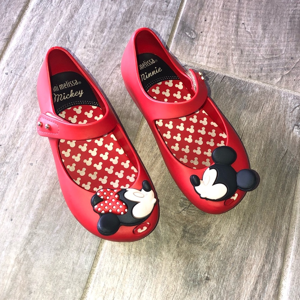 Mini Melissa Minnie 🐭 Red Shoes 👠